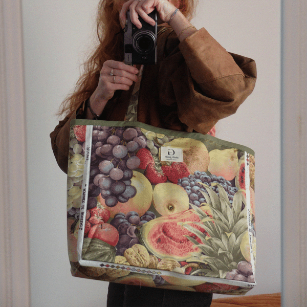 tote bag Carmen - nature morte fruits – Image 3