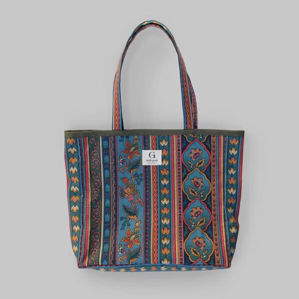 tote bag Carmen - lin motifs indiens