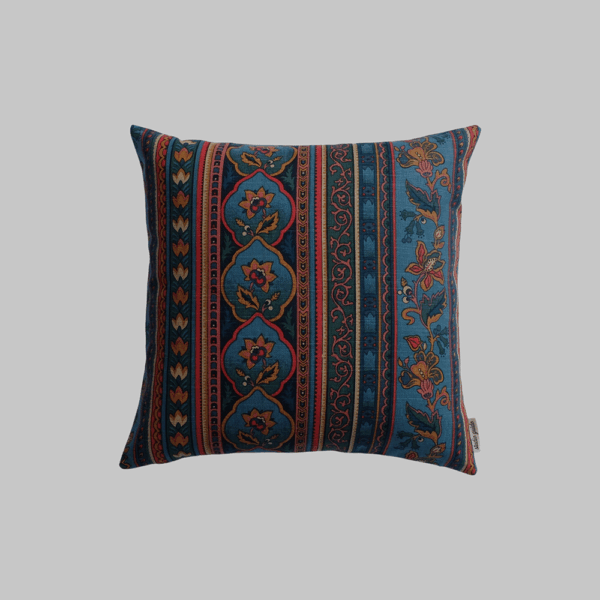 housse de coussin ornements fleurs lin 40 funda de cojin ornamentos flores lino