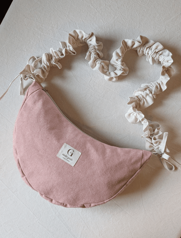 sac bandoulière jeanne rose bolso cruzado rosa